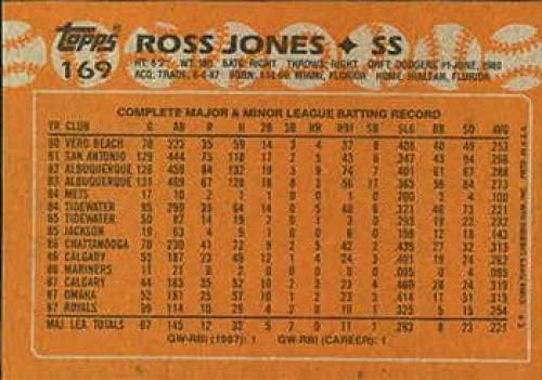 1988 Topps 169 Ross Jones