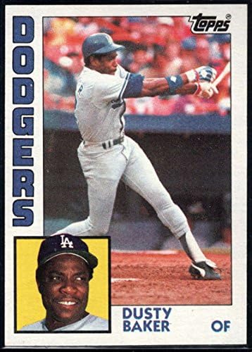 1984 Topps 40 Poros Baker NM-MT Dodgers