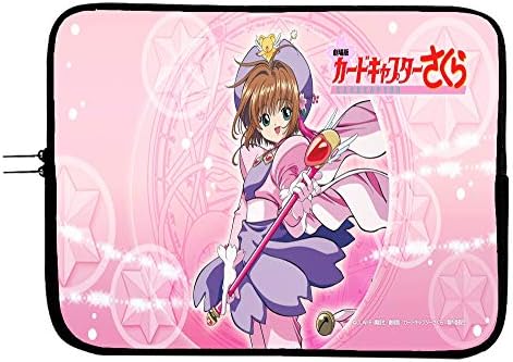 Cardcaptor Sakura Anime Laptop Sleeve Táska 11 Inch Számítógép & Tablet Esetben Táska - Kényelmes Közlekedés