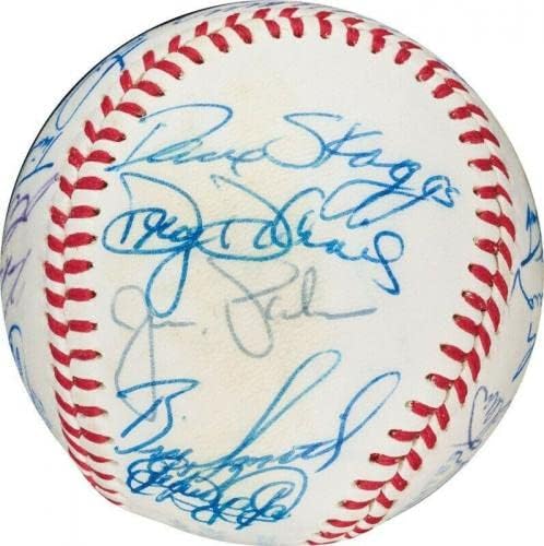 1979-ben Baltimore Orioles Amerikai Ligát Csapat Aláírt Baseball PSA DNS-COA - Dedikált Baseball