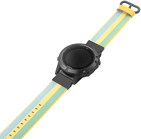 SNKB 22mm Nylon Watchband A Garmin Fenix 6 6X Pro Csuklópánt Heveder Fenix 5 5Plus 935 S60 Quatix5 gyorskioldó