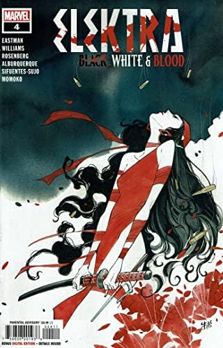Elektra: Fekete, Fehér, Vér 4 VF/NM ; Marvel képregény